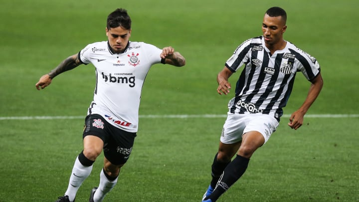 Santos busca empate contra o Corinthians no fim em clássico de
