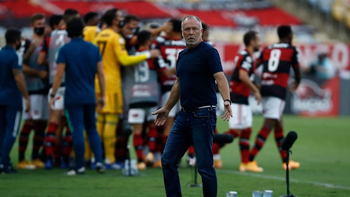 2020 Brasileirao Series A: Flamengo v Bahia Play Behind Closed Doors Amidst the Coronavirus