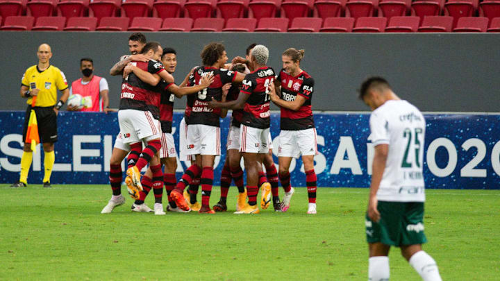 2020 Brasileirao Series A: Flamengo v Palmeiras Play Behind Closed Doors Amidst the Coronavirus