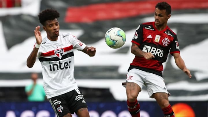 2020 Brasileirao Series A: Flamengo v Sao Paulo Play Behind Closed Doors Amidst the Coronavirus