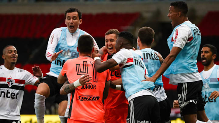 2020 Brasileirao Series A: Flamengo v Sao Paulo Play Behind Closed Doors Amidst the Coronavirus
