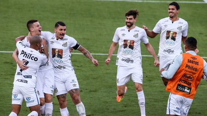 2020 Brasileirao Series A: Palmeiras v Santos Play Behind Closed Doors Amidst the Coronavirus (COVID
