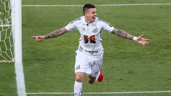 2020 Brasileirao Series A: Palmeiras v Santos Play Behind Closed Doors Amidst the Coronavirus (COVID