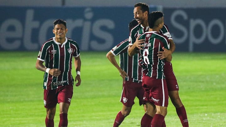 2020 Brasileirao Series A: Red Bull Bragantino v Fluminense Play Behind Closed Doors Amidst the