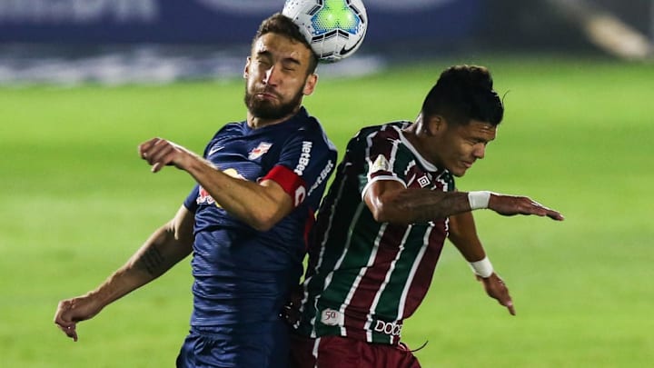 2020 Brasileirao Series A: Red Bull Bragantino v Fluminense Play Behind Closed Doors Amidst the