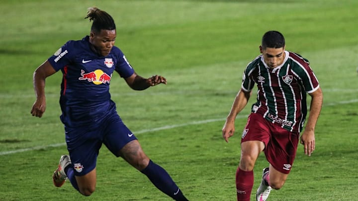 2020 Brasileirao Series A: Red Bull Bragantino v Fluminense Play Behind Closed Doors Amidst the
