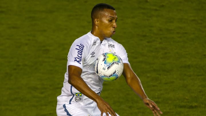 2020 Brasileirao Series A: Santos v Flamengo Play Behind Closed Doors Amidst the Coronavirus (COVID 2020 Brasileirao Series A: Santos v Flamengo Play Behind Closed Doors Amidst the Coronavirus (COVID