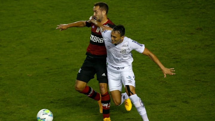 2020 Brasileirao Series A: Santos v Flamengo Play Behind Closed Doors Amidst the Coronavirus (COVID
