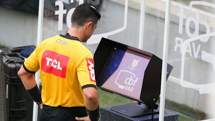 2020 Brasileirao Series A: Santos v Gremio Play Behind Closed Doors Amidst the Coronavirus (COVID -
