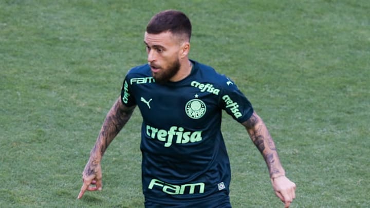 2020 Brasileirao Series A: Santos v Palmeiras Play Behind Closed Doors Amidst the Coronavirus (COVID