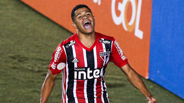 2020 Brasileirao Series A: Santos v Sao Paulo Play Behind Closed Doors Amidst the Coronavirus (COVID 2020 Brasileirao Series A: Santos v Sao Paulo Play Behind Closed Doors Amidst the Coronavirus (COVID