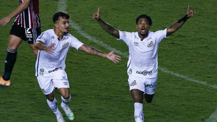 2020 Brasileirao Series A: Santos v Sao Paulo Play Behind Closed Doors Amidst the Coronavirus (COVID