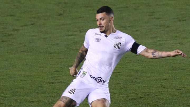 2020 Brasileirao Series A: Santos v Sao Paulo Play Behind Closed Doors Amidst the Coronavirus (COVID