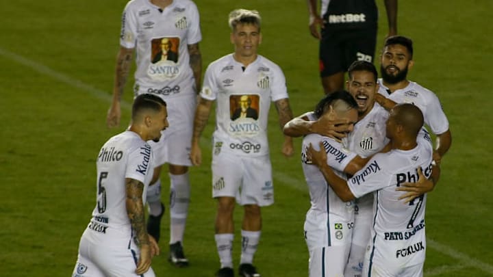 2020 Brasileirao Series A: Santos v Vasco da Gama Play Behind Closed Doors Amidst the Coronavirus