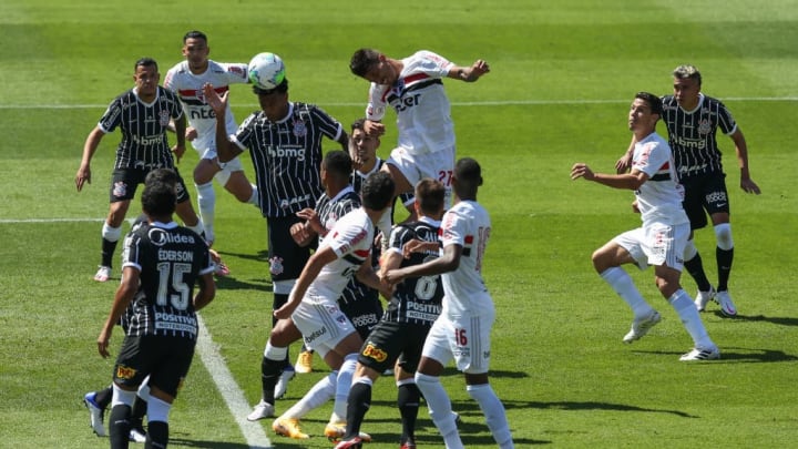2020 Brasileirao Series A: Sao Paulo v Corinthians Play Behind Closed Doors Amidst the Coronavirus