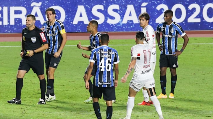 2020 Brasileirao Series A: Sao Paulo v Gremio Play Behind Closed Doors Amidst the Coronavirus (COVID