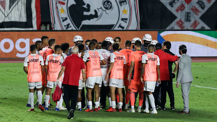 2020 Copa do Brasil Semi Final 2: Sao Paulo v Gremio Play Behind Closed Doors Amidst the Coronavirus
