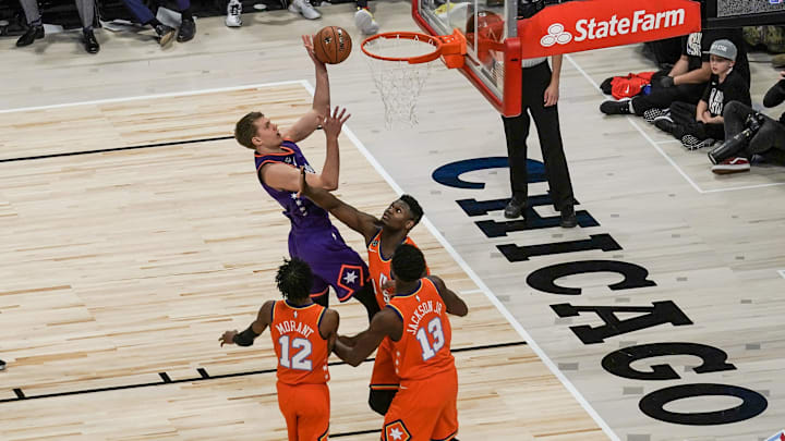 Cada año, los mejores jóvenes de la NBA realizan un partido de exhibición durante el Juego de Estrellas