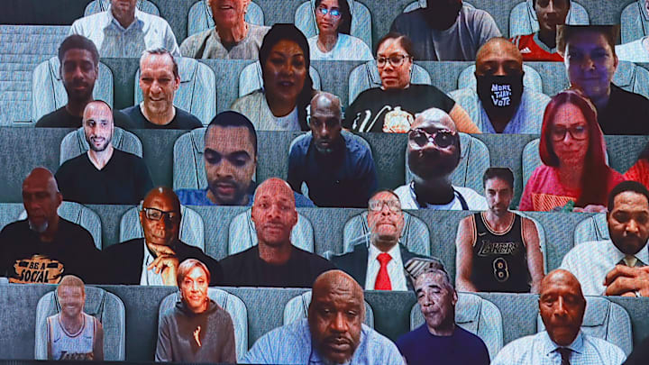 Los fanáticos "virtuales" han sido vistos a lo largo de la postemporada de 2020 en la NBA