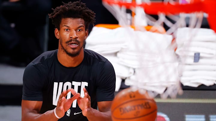 Jimmy Butler viene de disputar las Finales de la NBA con el Heat