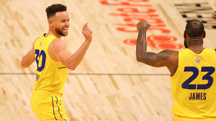 El Juego de Estrella de esta campaña tuvo a Curry y a James en el mismo equipo