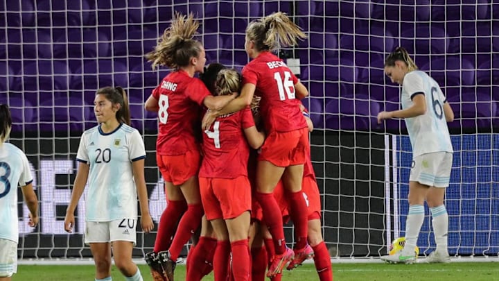 2021 SheBelieves Cup - Argentina v Canada