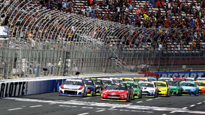 CHARLOTTE, NC - SEPTEMBER 30:The start of the Inagural Bank of America ROVAL 400 on Sunday September 30, 2018 at Charlotte Motor Speedway in Concord North Carolina (Photo by Jeff Robinson/Icon Sportswire via Getty Images)