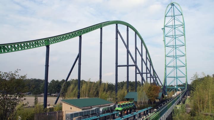 Kingda Ka at Six Flags Great Adventure in New Jersey.