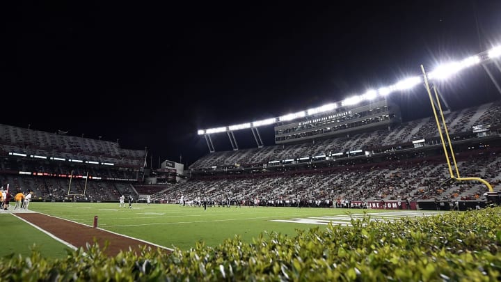 COLUMBIA, SOUTH CAROLINA – SEPTEMBER 26: A general view of Williams-Brice Stadium during the South Carolina Gamecocks’ football game against the Tennessee Volunteers on September 26, 2020 in Columbia, South Carolina. (Photo by Mike Comer/Getty Images)