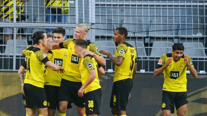 Borussia Dortmund take on Bayern Munich on Tuesday (Photo by INA FASSBENDER/AFP via Getty Images)