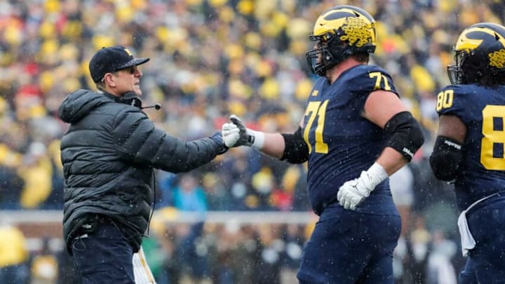 Michigan football head coach Jim Harbaugh. (Syndication: Detroit Free Press)