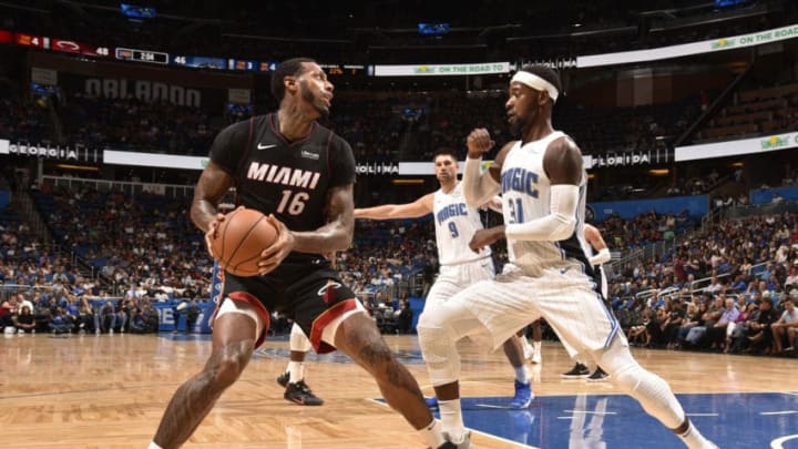 ORLANDO, FL - OCTOBER 7: James Johnson