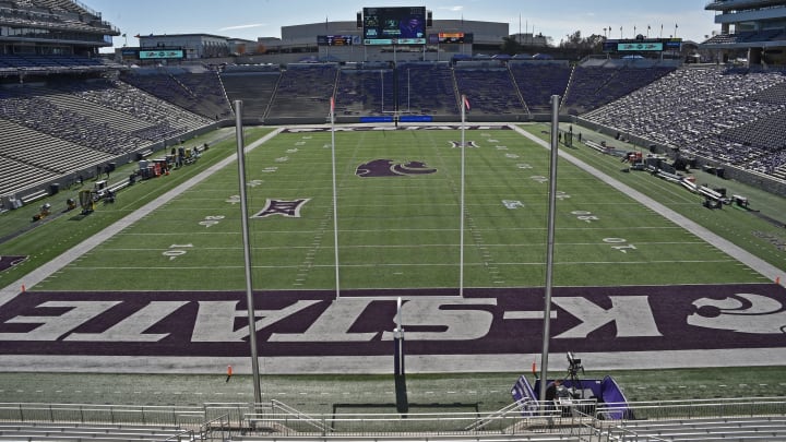 A general view from the north end zone of Bill Snyder Family Football Stadium  (Photo by Peter G. Aiken/Getty Images)