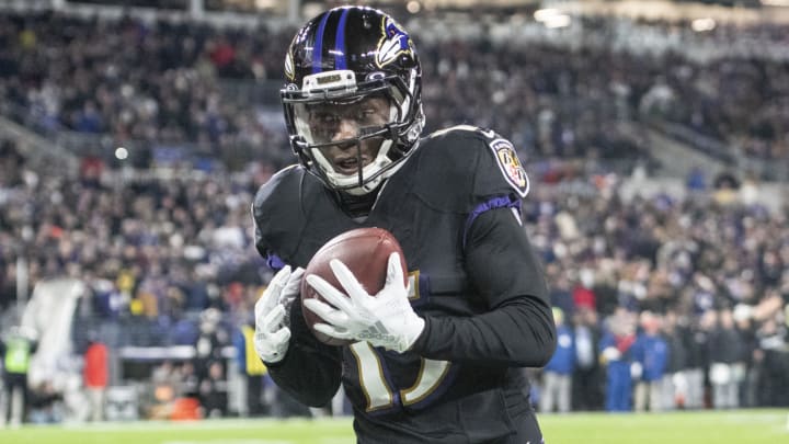 Baltimore Ravens wide receiver Marquise Brown (15) – Mandatory Credit: Tommy Gilligan-USA TODAY Sports