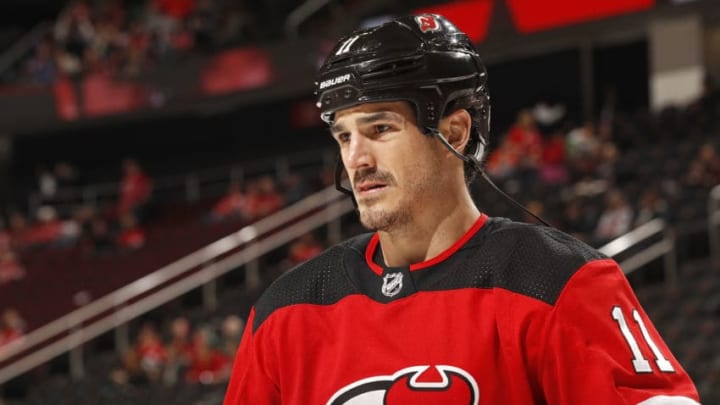NEWARK, NJ - JANUARY 13: Brian Boyle
