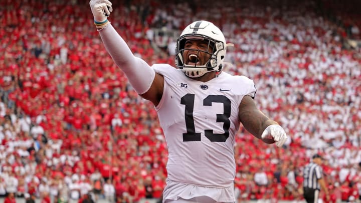 Ellis Brooks #13 of the Penn State Nittany Lions (Photo by Stacy Revere/Getty Images)