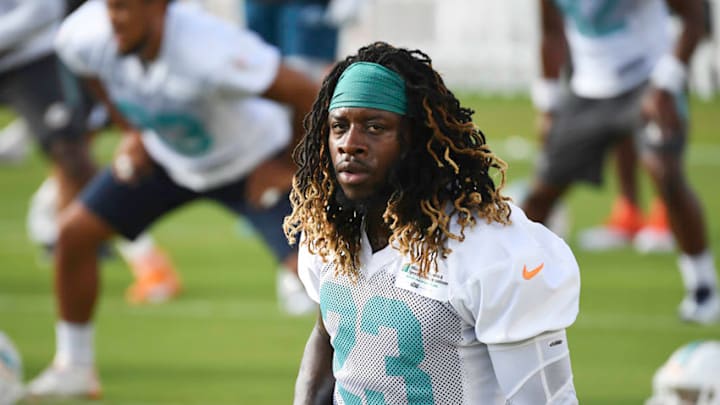 DAVIE, FL - JULY 27: Running back Jay Ajayi