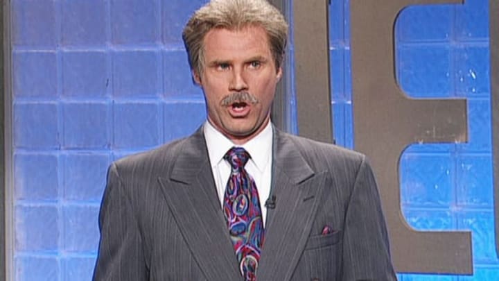 Will Ferrell as Alex Trebek on SNL (NBC)