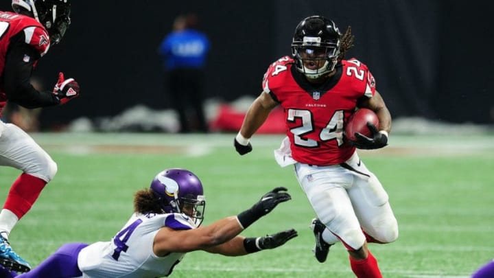 ATLANTA, GA - DECEMBER 03: Devonta Freeman