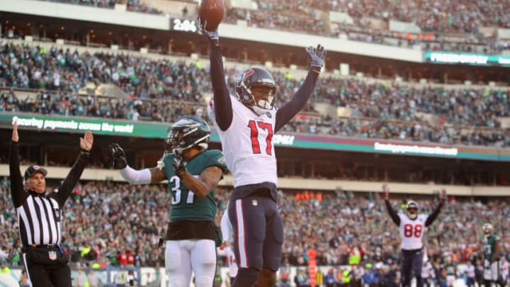 Houston Texans wide receiver Vyncint Smith (Photo by Brett Carlsen/Getty Images)