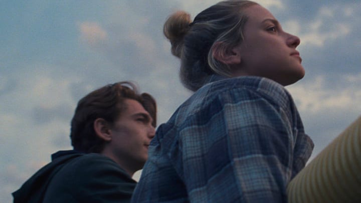 Austin Abrams as Henry Page and Lili Reinhart as Grace Town in CHEMICAL HEARTS