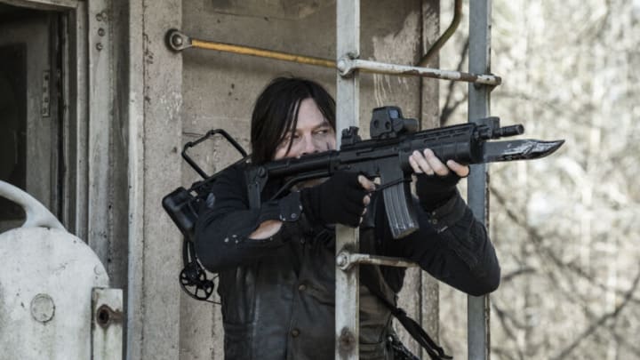 Norman Reedus as Daryl Dixon - The Walking Dead _ Season 11, Episode 21 - Photo Credit: Jace Downs/AMC