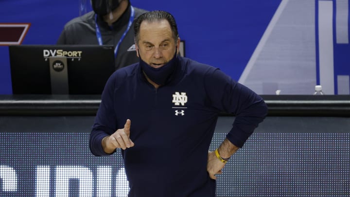 NCAA Basketball Maui Invitational Mike Brey Notre Dame Fighting Irish (Photo by Jared C. Tilton/Getty Images)
