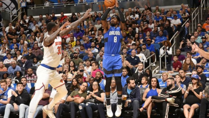 Terrence Ross and the Orlando Magic aim to end their road trip 2-1 with a win over the New York Knicks. (Photo by Gary Bassing/NBAE via Getty Images)