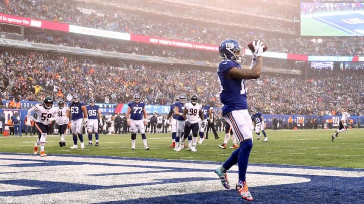 New York Giants. Odell Beckham Jr. (Photo by Al Bello/Getty Images)