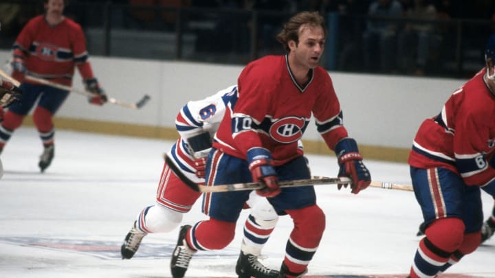 NEW YORK – CIRCA 1979: Guy Lafleur #10 of the Montreal Canadiens. (Photo by Focus on Sport/Getty Images)