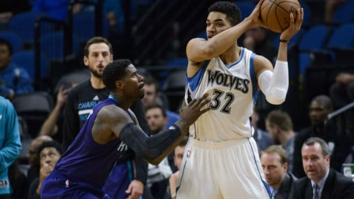 MINNEAPOLIS, MN - NOVEMBER 15: Karl-Anthony Towns
