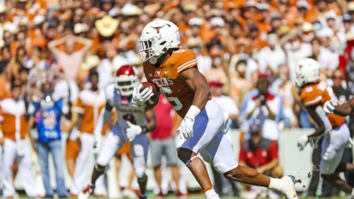 Bijan Robinson, Texas football Mandatory Credit: Kevin Jairaj-USA TODAY Sports