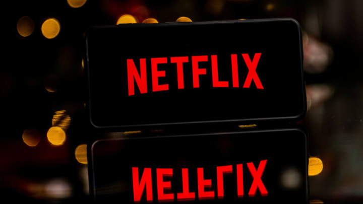 POLAND - 2023/01/06: In this photo illustration a Netflix logo seen displayed on a smartphone. (Photo Illustration by Mateusz Slodkowski/SOPA Images/LightRocket via Getty Images)