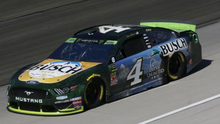 FORT WORTH, TEXAS - NOVEMBER 01: Kevin Harvick, driver of the #4 Busch Beer/Ducks Unlimited Ford, practices for the Monster Energy NASCAR Cup Series AAA Texas 500 at Texas Motor Speedway on November 01, 2019 in Fort Worth, Texas. (Photo by Jonathan Ferrey/Getty Images)
